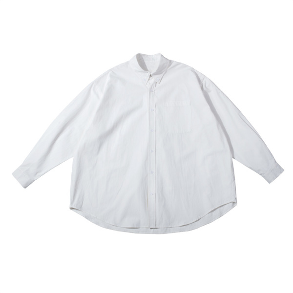 Cotton Shirt Loose Long Sleeve Men's Shirt Jacket SH002