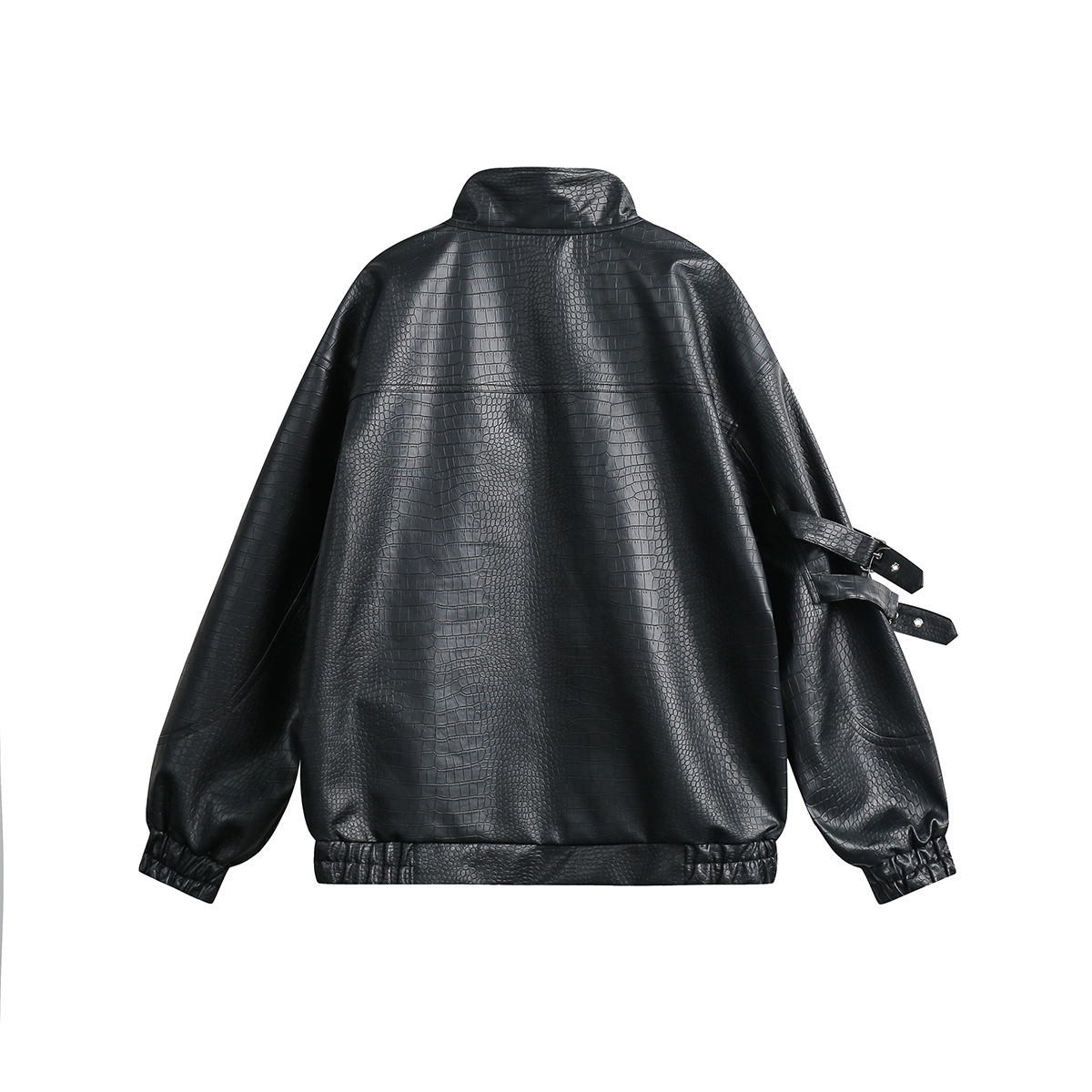 Retro PU leather men's and women's casual motorcycle suit W251