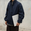 Retro Waterproof Jacket Men's Loose Stand Collar Jacket Thin NC018