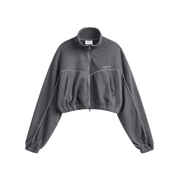 Men's and women's track jacket cropped top W269