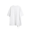 Short-sleeved women's T-shirt personality niche strapless T-shirt T137