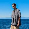 Vintage Collegiate Style sub Short Sleeve Shirt Men's loose shirt RC40