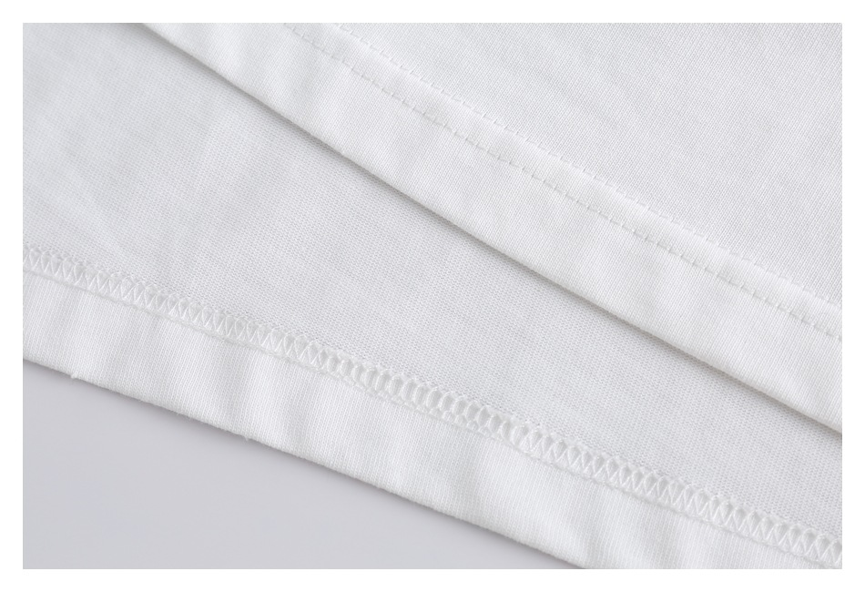 Campus style short-sleeved T-shirt men and women tube top T-shirt T203