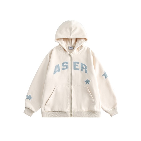 Casual jackets for men and women hooded sweatshirt jacket W352