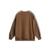 Casual top pullover round neck sweatshirt for men and women, same style W336