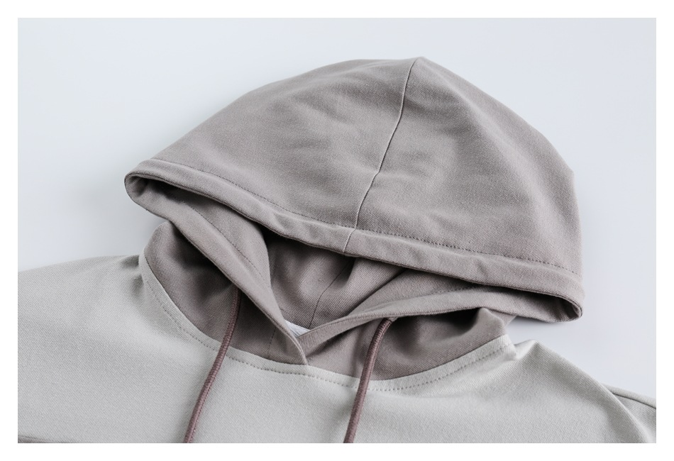 Girls short tops loose stitching butterfly embroidery hooded jacket T142