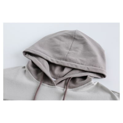 Girls short tops loose stitching butterfly embroidery hooded jacket T142