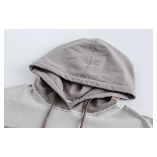 Girls short tops loose stitching butterfly embroidery hooded jacket T142