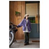 Jacket Stand Collar Jacket Couple Tops for Men and Women W364