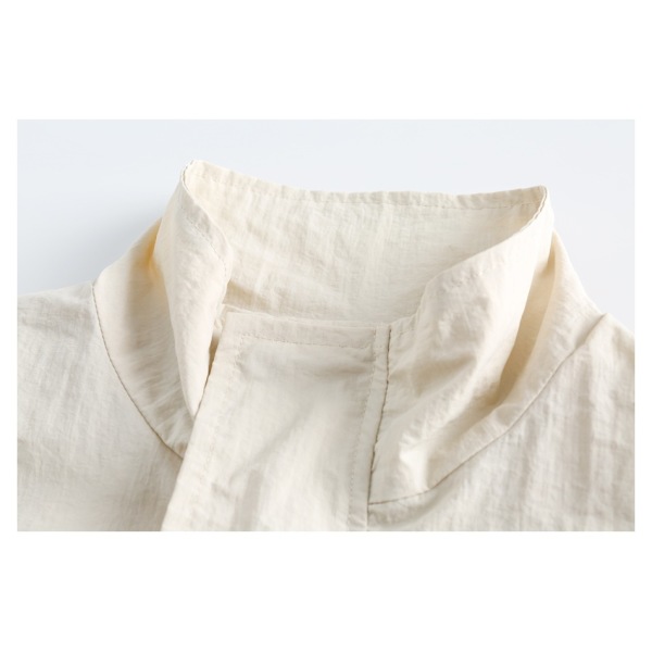 Jacket Stand Collar Jacket Couple Tops for Men and Women W364