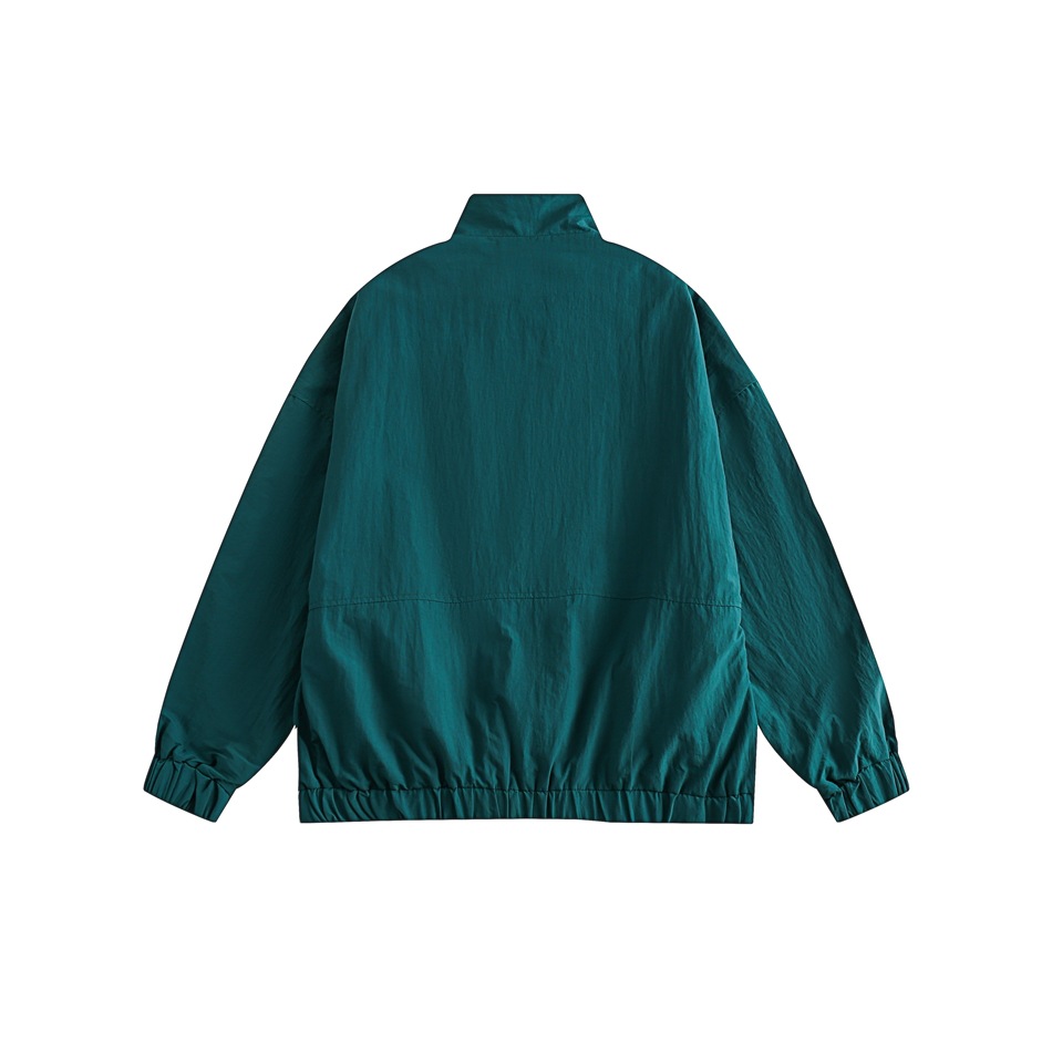 Jacket Stand Collar Jacket Couple Tops for Men and Women W364