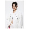 Lapel PU jacket for men and women, spring and autumn jacket ST2741