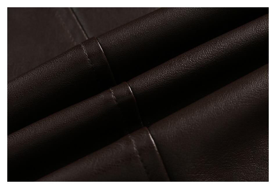 Leather jackets for men and women with lapels, spring and autumn jackets W2311