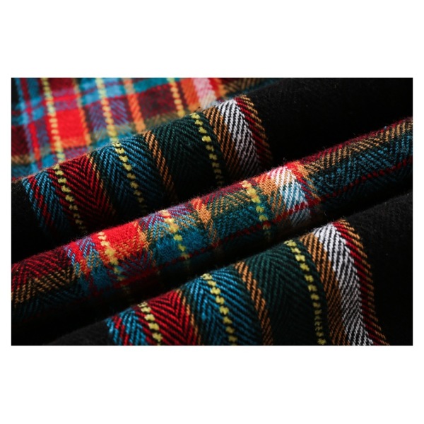 Long-sleeved shirts for men and women, plaid shirts for couples CS2307