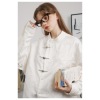 Loose long-sleeved shirt Chinese shirt jacket CS82