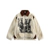 Loose winter cotton coat for men and women, same style couple jacket MY169