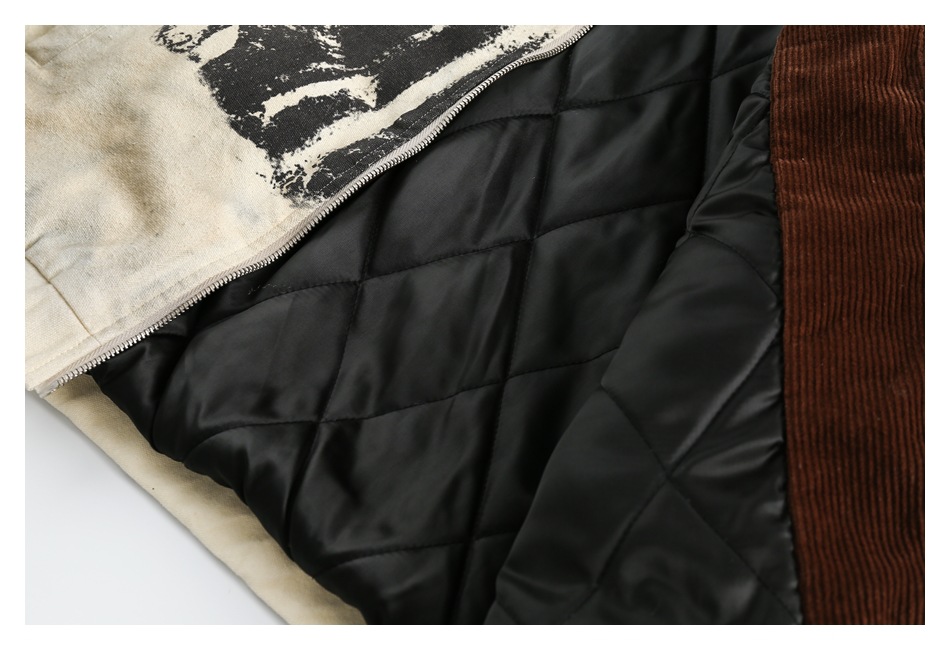 Loose winter cotton coat for men and women, same style couple jacket MY169