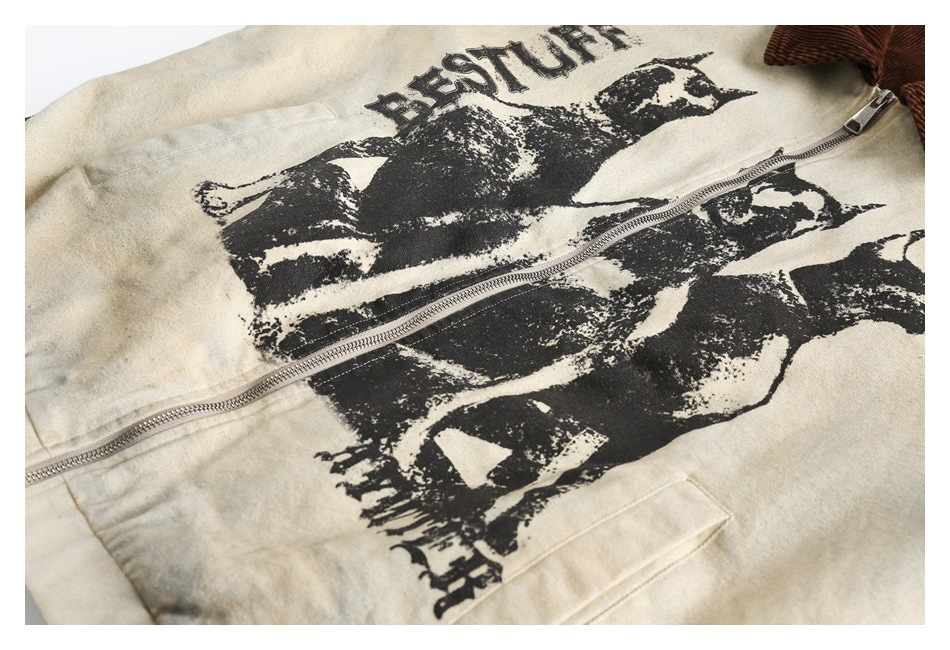 Loose winter cotton coat for men and women, same style couple jacket MY169