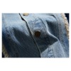 Men's and women's loose denim jacket ST2745