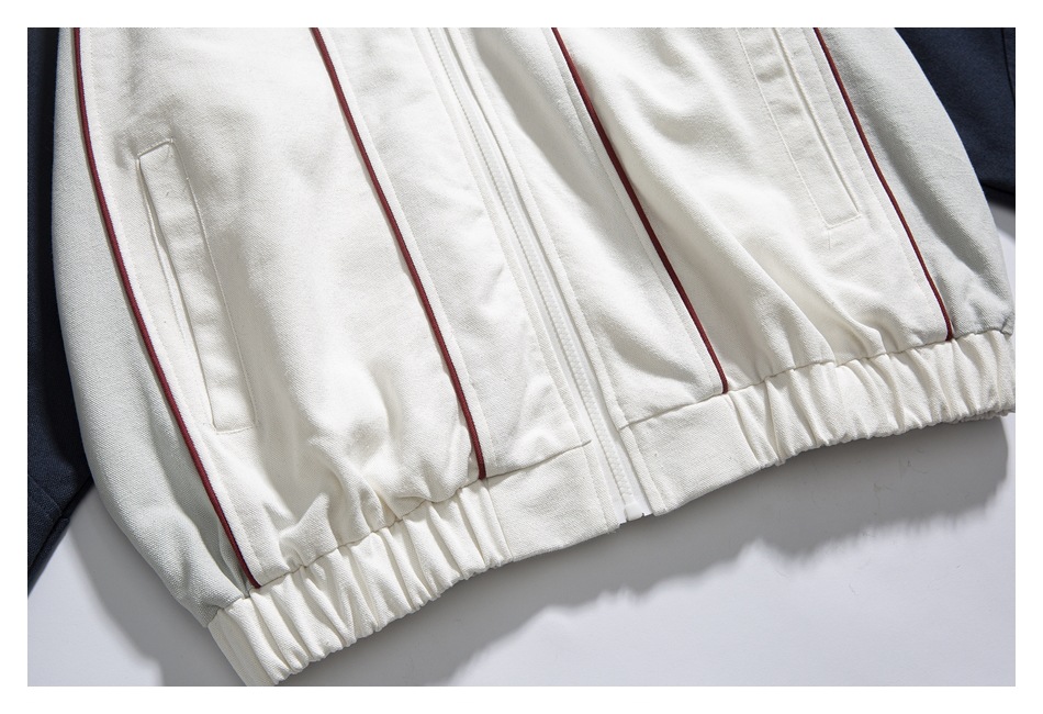 Men's and Women's Sports Jackets Stand Collar Jackets Spring and Autumn ST2608