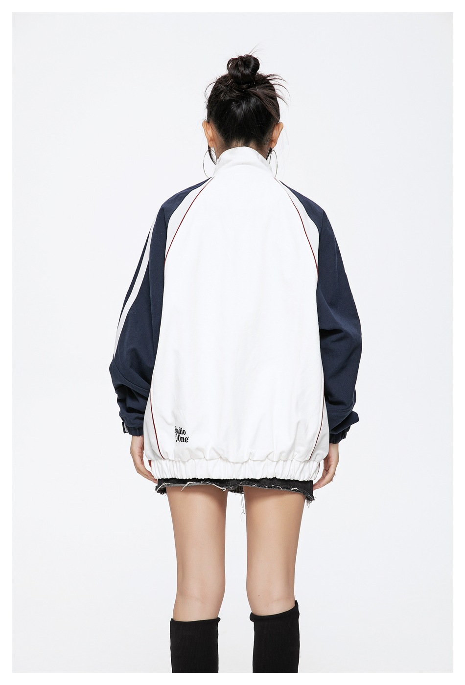 Men's and Women's Sports Jackets Stand Collar Jackets Spring and Autumn ST2608