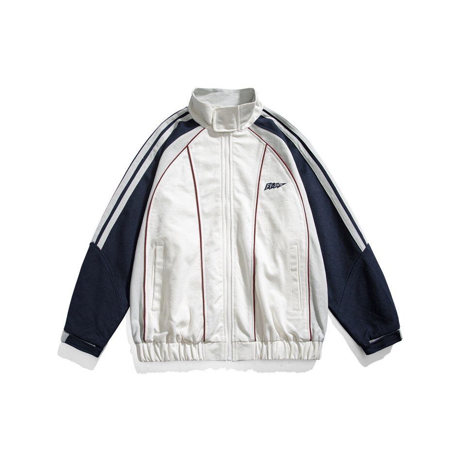 Men's and Women's Sports Jackets Stand Collar Jackets Spring and Autumn ST2608