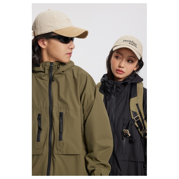 National trend hooded functional jacket OW3206