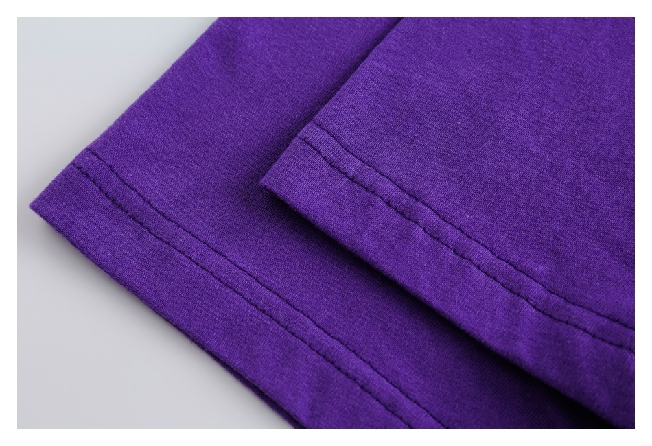 Raglan sleeve T-shirt men and women loose Korean girl group short-sleeved T200