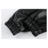 Retro PU leather men's and women's casual motorcycle suit W251