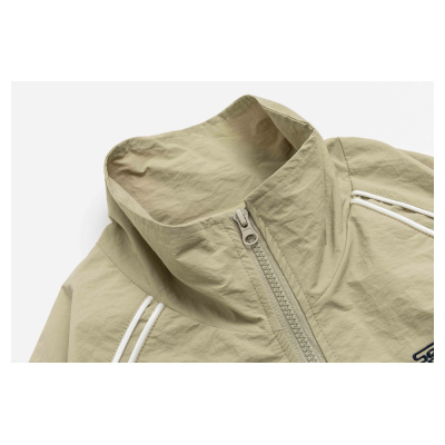 Sports jacket men's and women's loose raglan sleeve stand collar coat WT601
