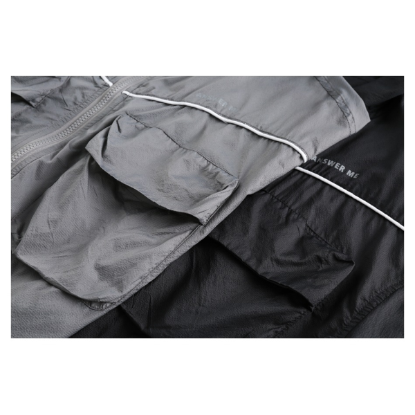 Stand collar jacket sun protection top women's short sports coat FS005