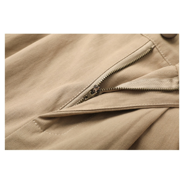 Summer Cargo Shorts Men's pleated cotton loose casual nickel pants RK06
